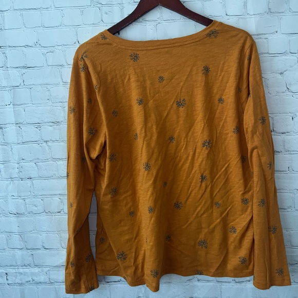 sonoma everyday tee dark yellow shirt size XL - Picture 4 of 4